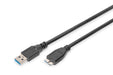 EAN 4016032283287 - Digitus AK-300116-010-S cable USB USB 3.2 Gen 1 (3.1 Gen 1) 1 m USB A Micro-USB B Negro imagen 1