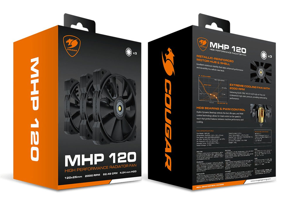 EAN 4710483773358 - COUGAR Gaming MHP 120 Ventilador imagen 6