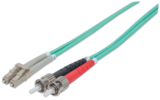 EAN 0766623751124 - Intellinet 751124 Cable de fibra óptica e InfiniBand 3 m ST LC Color aguamarina imagen 1
