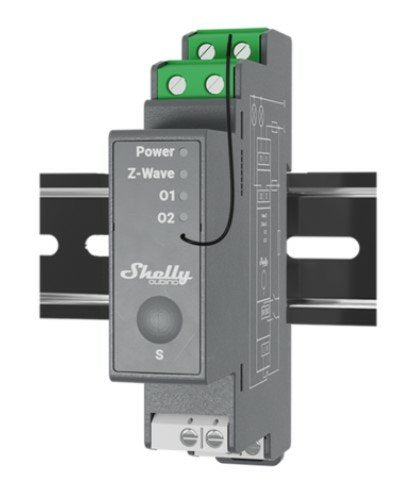 EAN 3800235269114 - Shelly Qubino Wave Pro 2 alimentación del relé Gris imagen 1