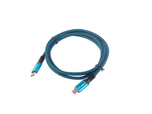 EAN 5901969436747 - Lanberg CA-CMCM-45CU-0012-BK cable USB USB4 Gen 2x2 0,12 m USB C Negro, Azul imagen 2