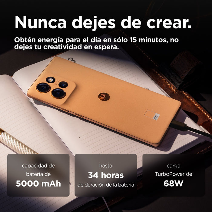 EAN 0840023265464 - Motorola edge 50 16,9 cm (6.67") SIM doble Android 14 5G USB Tipo C 12 GB 512 GB 5000 mAh Durazno imagen 8