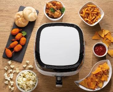 EAN 3838782497001 - Gorenje AF1409DW freidora 1400 W Freidora de aire caliente Negro, Blanco imagen 4