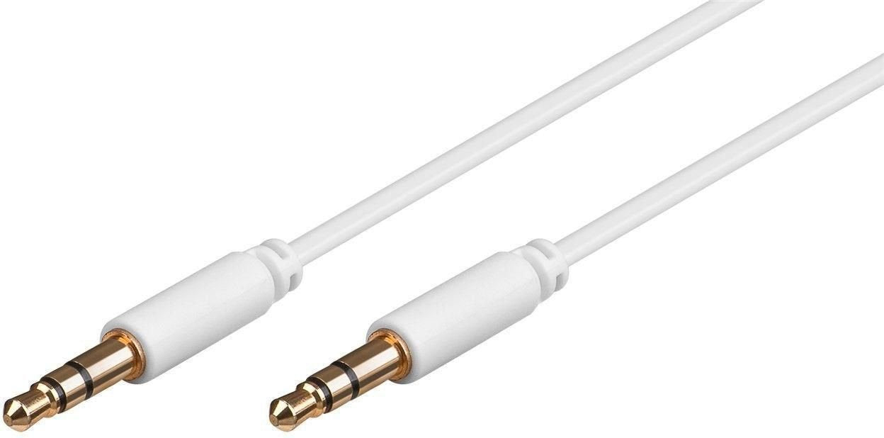 EAN 5711783992950 - Microconnect AUDLL2W cable de audio 1,5 m 3,5mm Blanco imagen 1