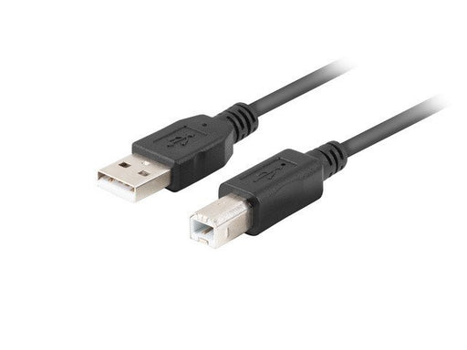 EAN 5901969429886 - Lanberg CA-USBA-15CU-0010-BK cable USB USB 2.0 1 m USB B Negro imagen 1