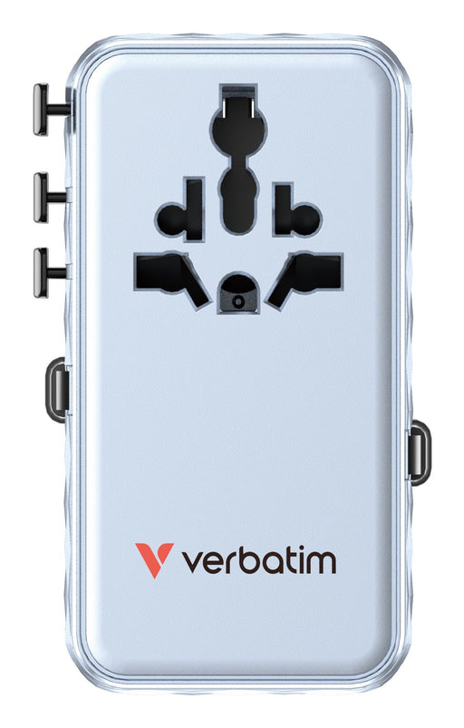 EAN 23942301875 - Verbatim 30187 cargador de dispositivo móvil Universal Azul Corriente alterna Carga rápida Interior imagen 2