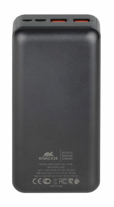 EAN 4260709013626 - Rivacase VA2103 batería externa 30000 mAh Negro imagen 3