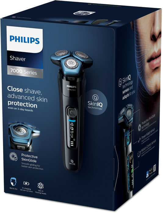EAN 8710103940098 - Philips SHAVER Series 7000 S7783/55 afeitadora Máquina de afeitar de rotación Recortadora Negro imagen 3