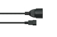 EAN 4066857003218 - Kabelmeister SK1402-S005 cable de transmisión Negro 0,5 m IEC C14 Enchufe tipo F imagen 2