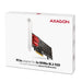 EAN 8595247906717 - Axagon PCEM2-ND tarjeta y adaptador de interfaz Interno M.2 imagen 9