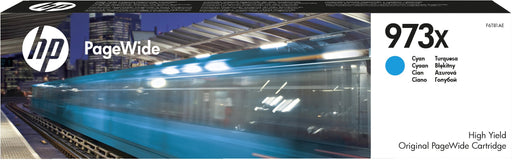 EAN 0193808160950 - HP 973X High Yield Cyan Original PageWide Cartridge cartucho de tinta 1 pieza(s) Alto rendimiento (XL) imagen 1