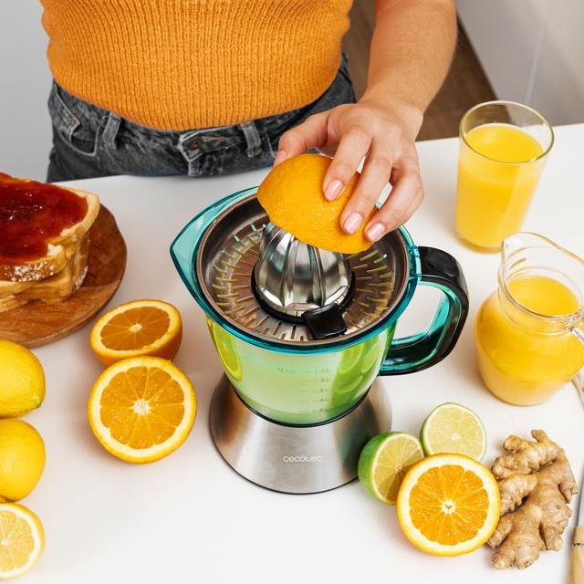 EAN 8435484043946 - Cecotec Zitra prensa de cítricos eléctricos 1 L 60 W Acero inoxidable imagen 5