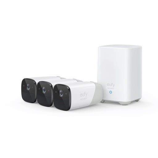 EAN 0194644020835 - Eufy eufyCam 2 Pro 3-Cam Kit Bala (forma) Cámara de seguridad IP Interior y exterior 2048 x 1080 Pixeles  imagen 1