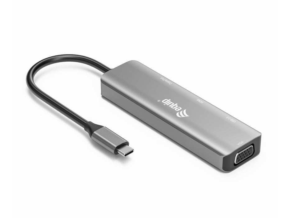 EAN 4015867227640 - Equip 133485 Adaptador gráfico USB 3840 x 2160 Pixeles Negro, Plata imagen 2