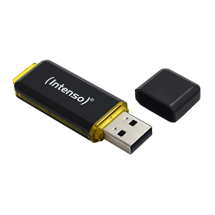 EAN 4034303026845 - Intenso High Speed Line unidad flash USB 64 GB USB tipo A 3.2 Gen 1 (3.1 Gen 1) Negro, Amarillo imagen 2