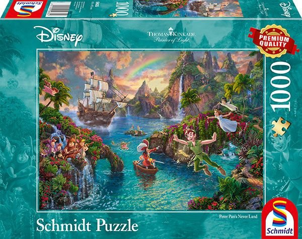 EAN 4001504596354 - Schmidt Spiele Disney Peter Pan Puzzle rompecabezas 1000 pieza(s) Dibujos imagen 1