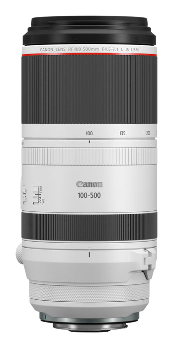 EAN 4549292168037 - Canon RF 100-500mm F4.5-7.1L IS USM SLR Objetivo telefoto zoom Negro, Blanco imagen 1