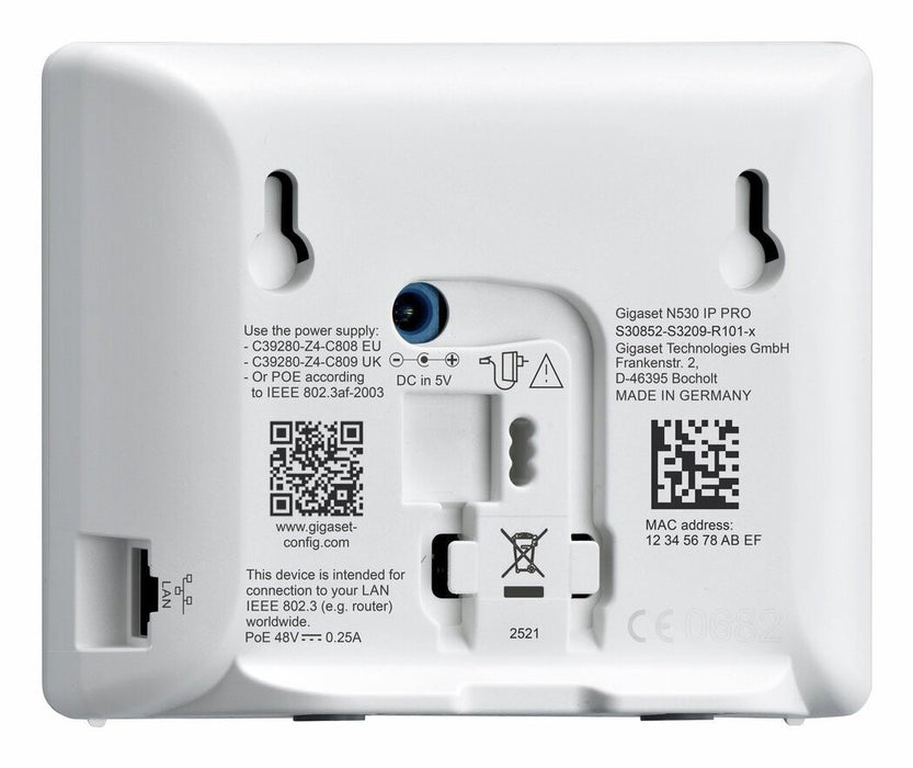 EAN 4255781907697 - Gigaset N530 IP PRO + S700H PRO Teléfono DECT Identificador de llamadas Antracita imagen 6