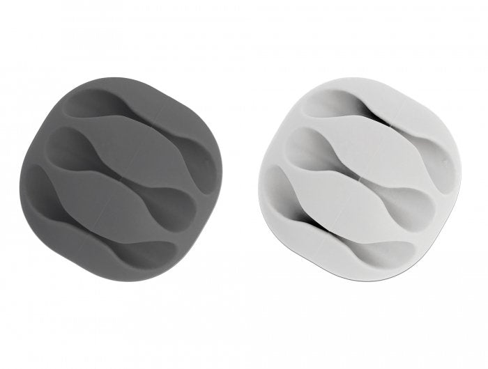 EAN 4043619182978 - DeLOCK 18297 organizador de cables Escritorio/pared Soporte para cables Gris, Blanco 6 pieza(s) imagen 3