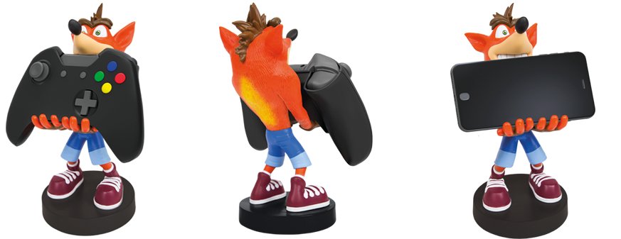 EAN 5060525890376 - EXG Cable Guys - Crash Bandicoot Soporte activo para teléfono móvil Teléfono móvil/smartphone, Mando a di imagen 2