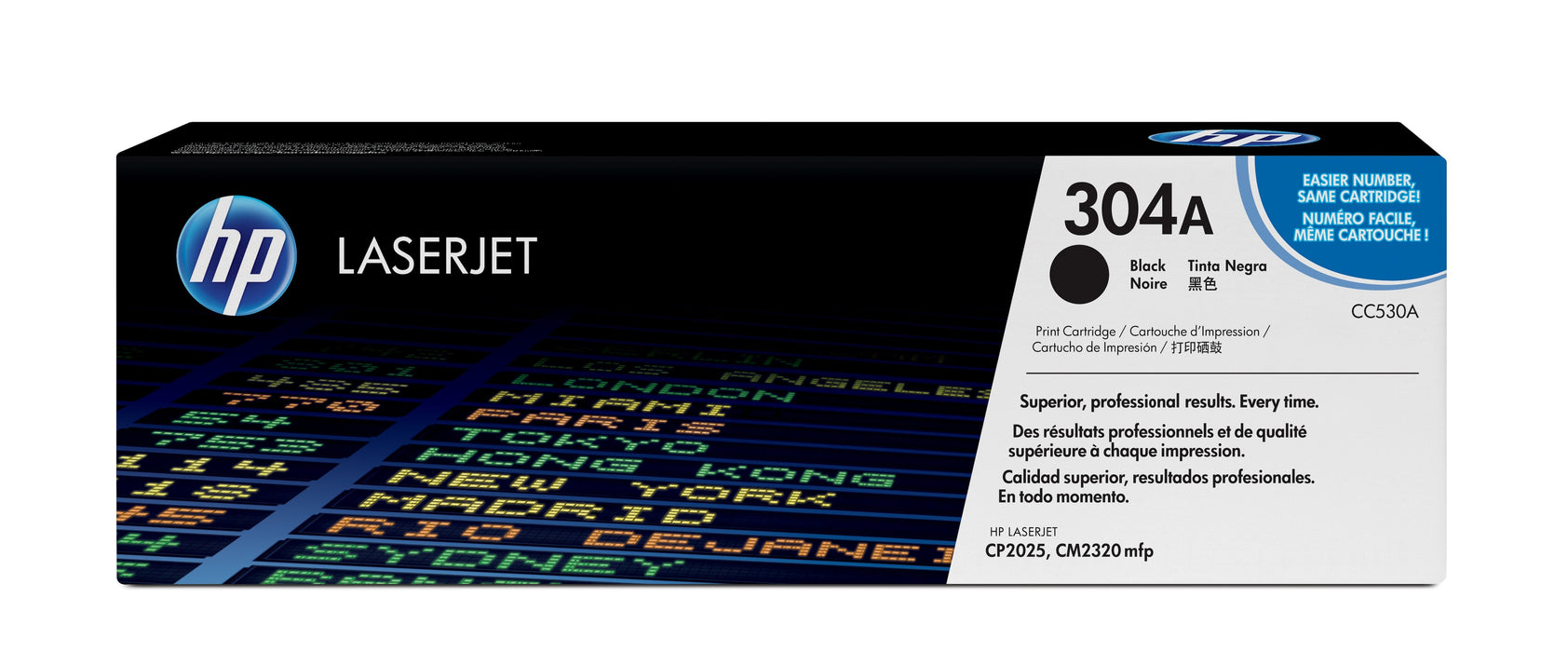 EAN 0883585301492 - HP 304A Black Original LaserJet Toner Cartridge cartucho de tóner 1 pieza(s) imagen 1