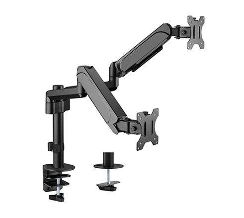 EAN 8716309126144 - Gembird MA-DA2P-01 soporte para monitor 81,3 cm (32") Escritorio Negro imagen 2