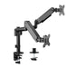 EAN 8716309126144 - Gembird MA-DA2P-01 soporte para monitor 81,3 cm (32") Escritorio Negro imagen 2