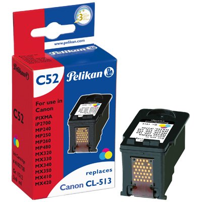 EAN 4018474105738 - Pelikan C52 cartucho de tinta 1 pieza(s) Cian, Magenta, Amarillo imagen 1