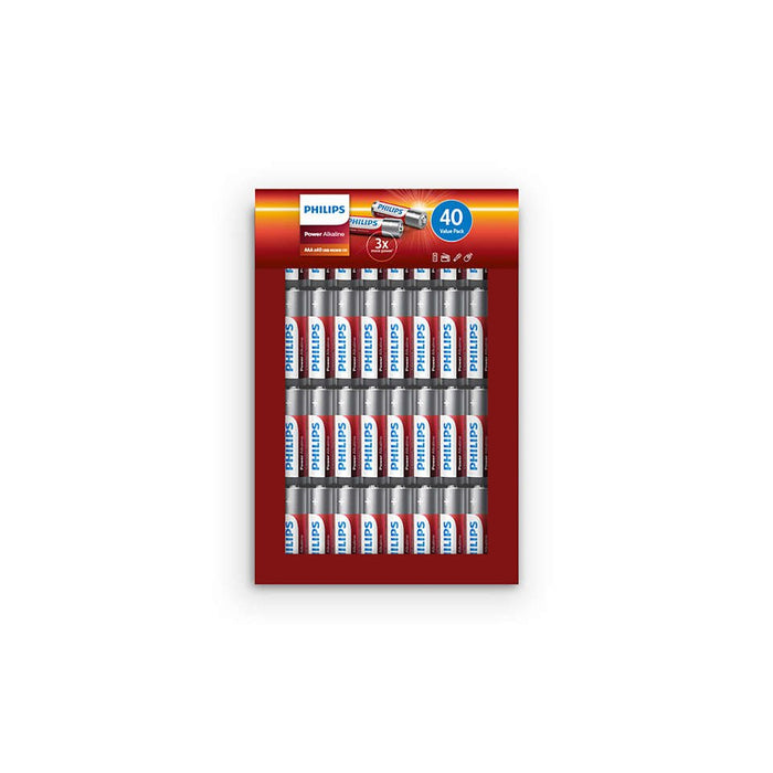 EAN 4895229101418 - Philips LR03P40FP/10 pila doméstica Batería de un solo uso AAA Alcalino imagen 1