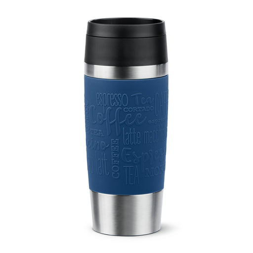 EAN 4009049544816 - EMSA Travel Mug Classic N2020300 taza de viaje 360 ml Negro, Azul, Acero inoxidable Acero inoxidable imagen 1