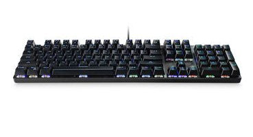EAN 4260664871156 - MediaRange MRGS101-UK teclado Juego USB QWERTY Inglés internacional Negro, Plata imagen 1