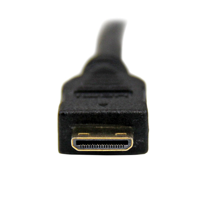 EAN 0065030853149 - StarTech.com HDCDVIMM2M adaptador de cable de vídeo Mini-HDMI Negro imagen 3