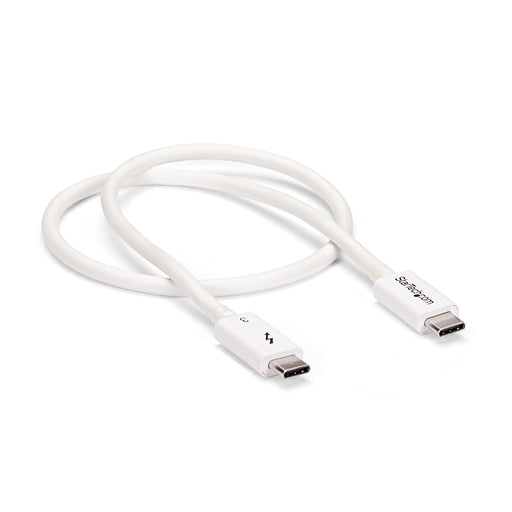 EAN 0065030871297 - StarTech.com TBLT34MM50CW cable Thunderbolt 0,5 m 40 Gbit/s imagen 2