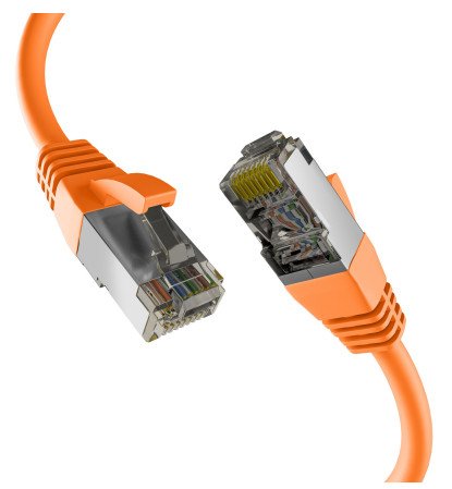 EAN 4049759291303 - EFB Elektronik EC020200282 cable de red Naranja 3 m Cat8.1 S/FTP (S-STP) imagen 1