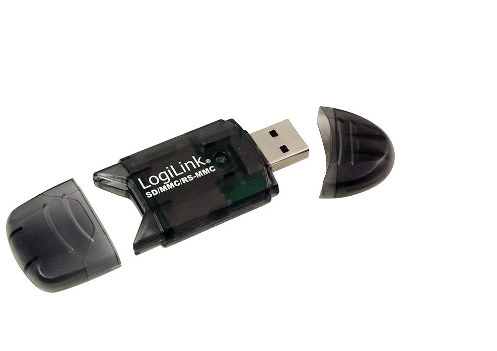 EAN 4260113566916 - LogiLink Cardreader USB 2.0 Stick external for SD/MMC lector de tarjeta Negro imagen 3