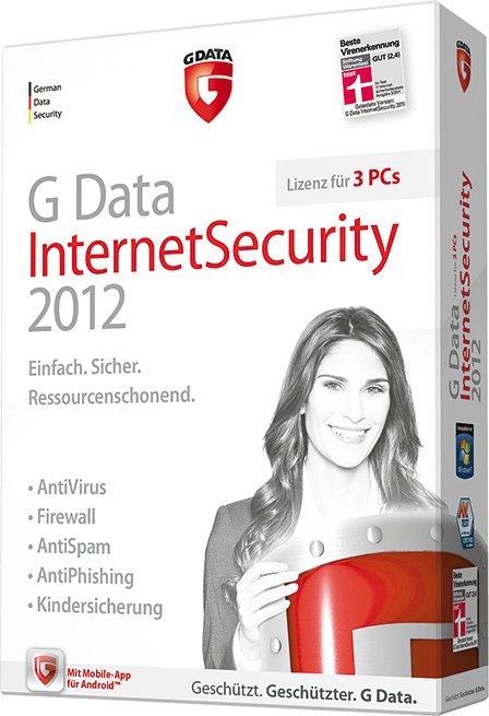 EAN 4018931705235 - G DATA Internet Security 2012 Seguridad de antivirus Alemán 3 licencia(s) 1 año(s) imagen 1
