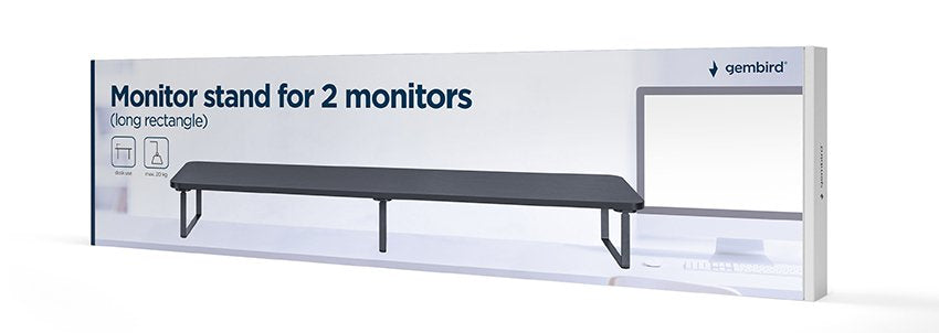 EAN 8716309127776 - Gembird MS-TABLE2-01 soporte para monitor Escritorio Negro imagen 15