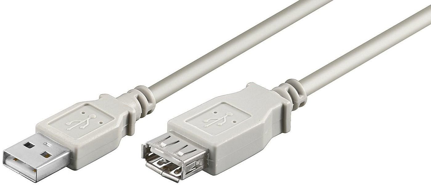 EAN 7340004612216 - Microconnect USBAAF5 cable USB USB 2.0 5 m USB A Gris imagen 1