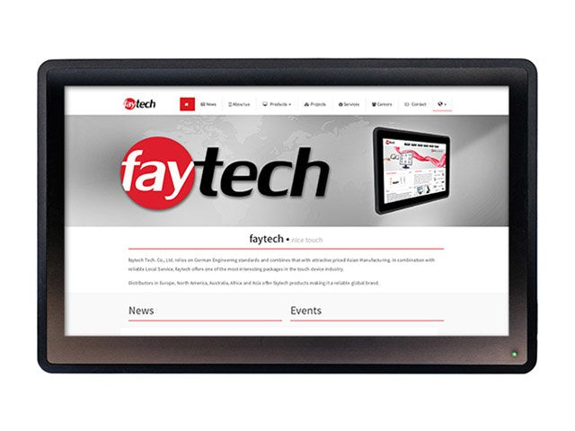 EAN 6920734016105 - faytech FT156TMBCAP pantalla de señalización 39,6 cm (15.6") LCD 250 cd / m² Negro Pantalla táctil imagen 1