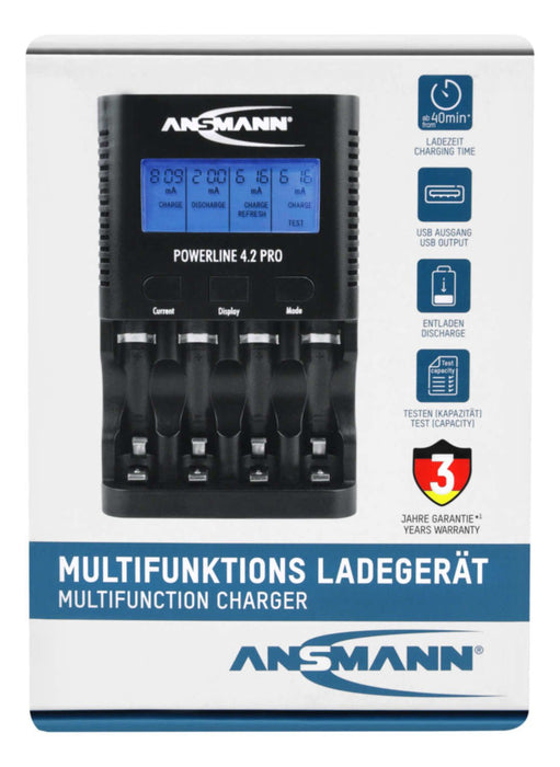EAN 4013674144624 - Ansmann Powerline 4.2 Pro cargador de batería Pilas de uso doméstico Corriente alterna imagen 9