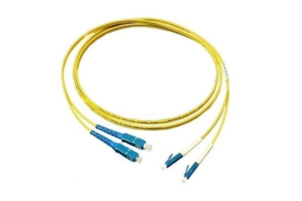 EAN 4014619943715 - Alcasa LC - SC 1m M/M Cable de fibra óptica e InfiniBand Amarillo imagen 1