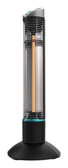 EAN 8435484082655 - Cecotec ReadyWarm 1000 Power Tower Exterior Negro 1000 W Calefactor eléctrico halógeno imagen 3