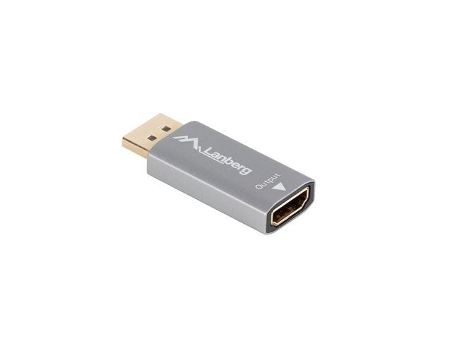 EAN 5901969441482 - Lanberg AD-DP-HD-03 adaptador de cable de vídeo 0 m DisplayPort HDMI Plata imagen 3