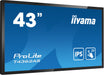 EAN 4948570120468 - iiyama T4362AS-B1 pantalla de señalización Panel plano interactivo 108 cm (42.5") IPS 500 cd / m² 4K Ultr imagen 4
