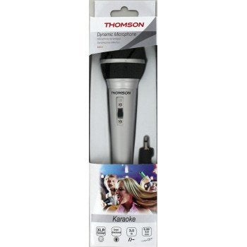 EAN 3244480191835 - Hama 00131597 micrófono Negro, Plata Micrófono para karaoke imagen 2