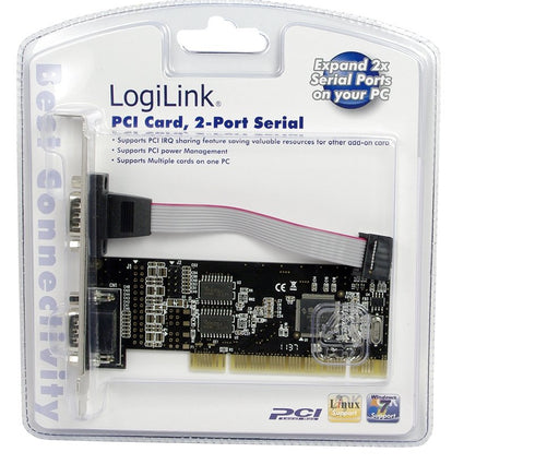 EAN 4260113561867 - LogiLink PCI Serial card tarjeta y adaptador de interfaz imagen 2