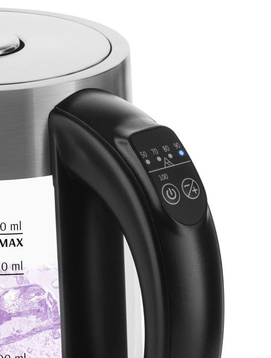 EAN 8590393325658 - Eta Crystela Digi II tetera eléctrica 1,7 L 2200 W Acero inoxidable, Transparente imagen 4