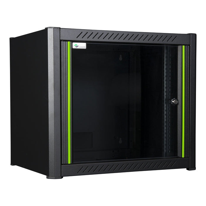 EAN 5420016846778 - LOGON RWM09U45BL armario rack 9U Bastidor de pared Negro imagen 3