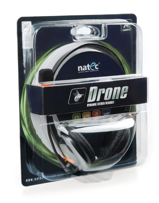 EAN 5908257124614 - NATEC Drone Auriculares Alámbrico Diadema Llamadas/Música Negro, Naranja imagen 6