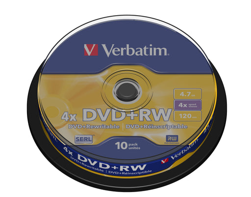 EAN 0023942434887 - Verbatim DVD+RW Matt Silver 4,7 GB 10 pieza(s) imagen 1